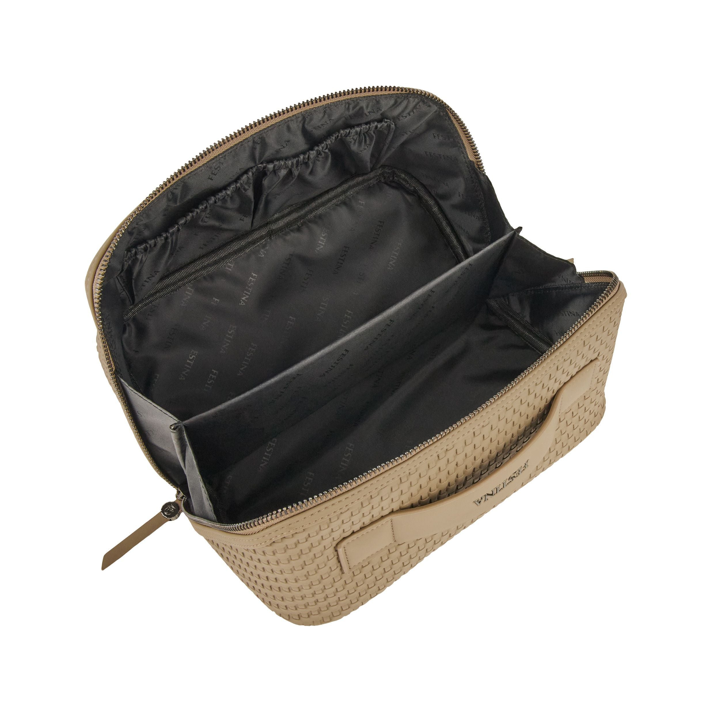 Toiletry Bag Interlace Black