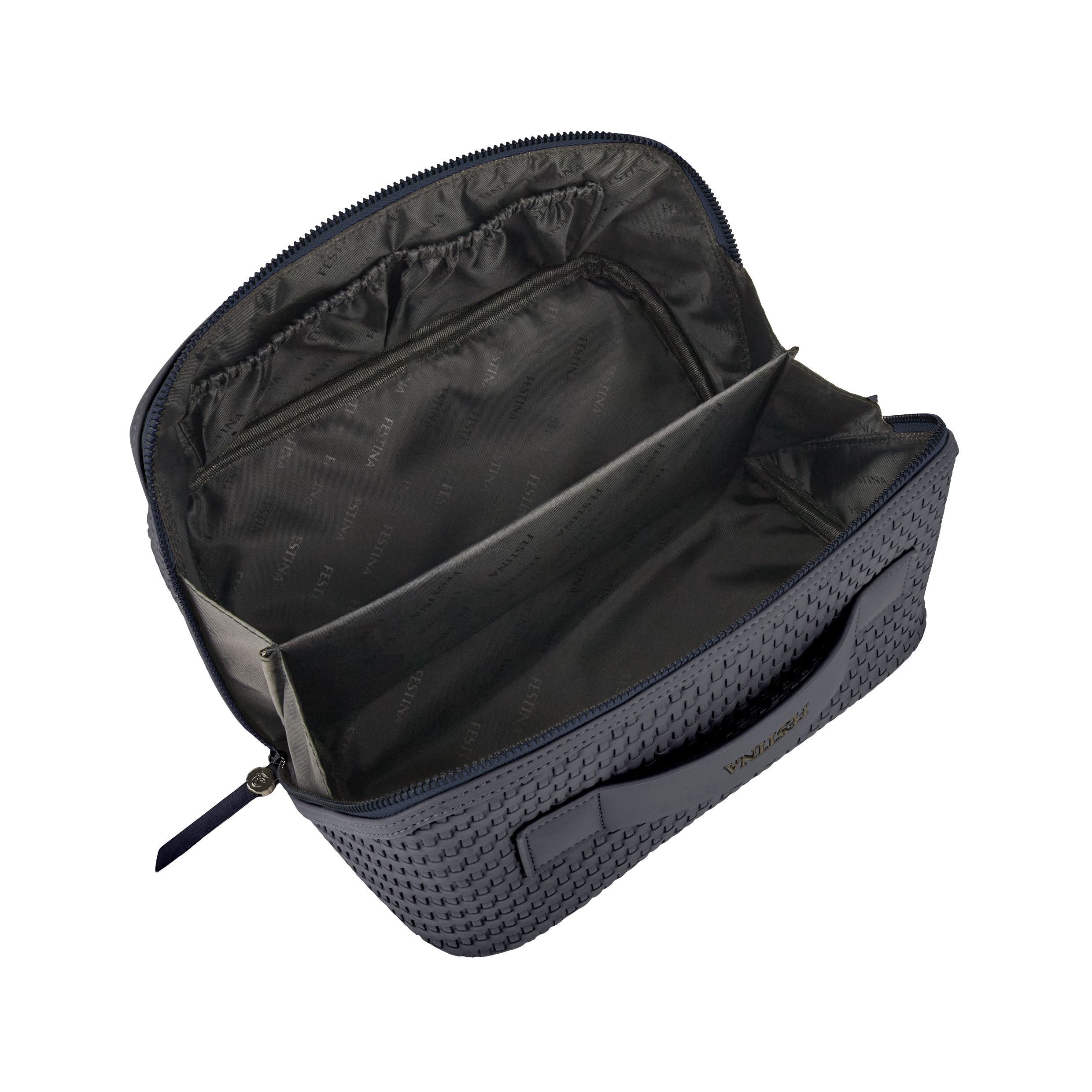 Toiletry Bag Interlace Black