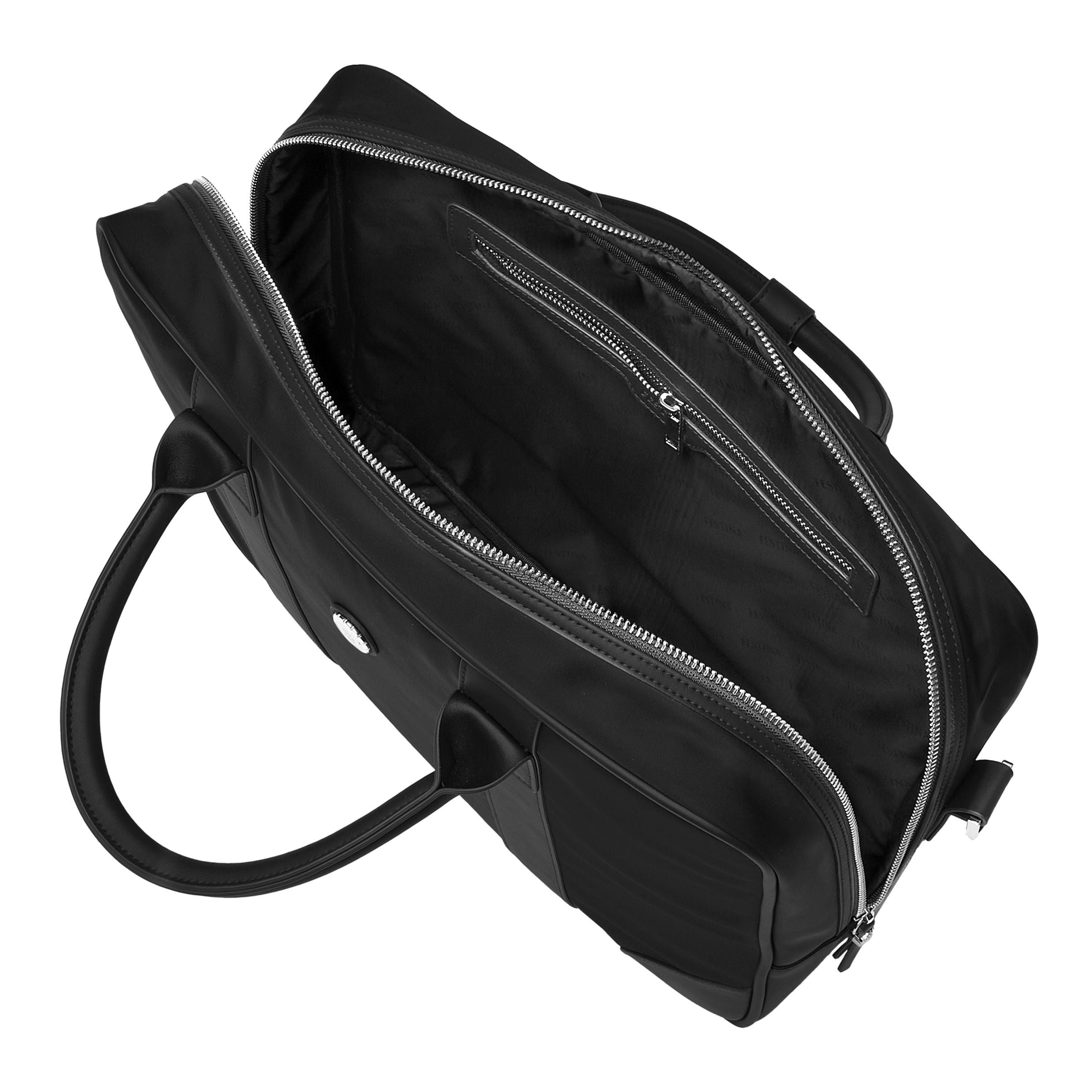 Document Bag Button Black