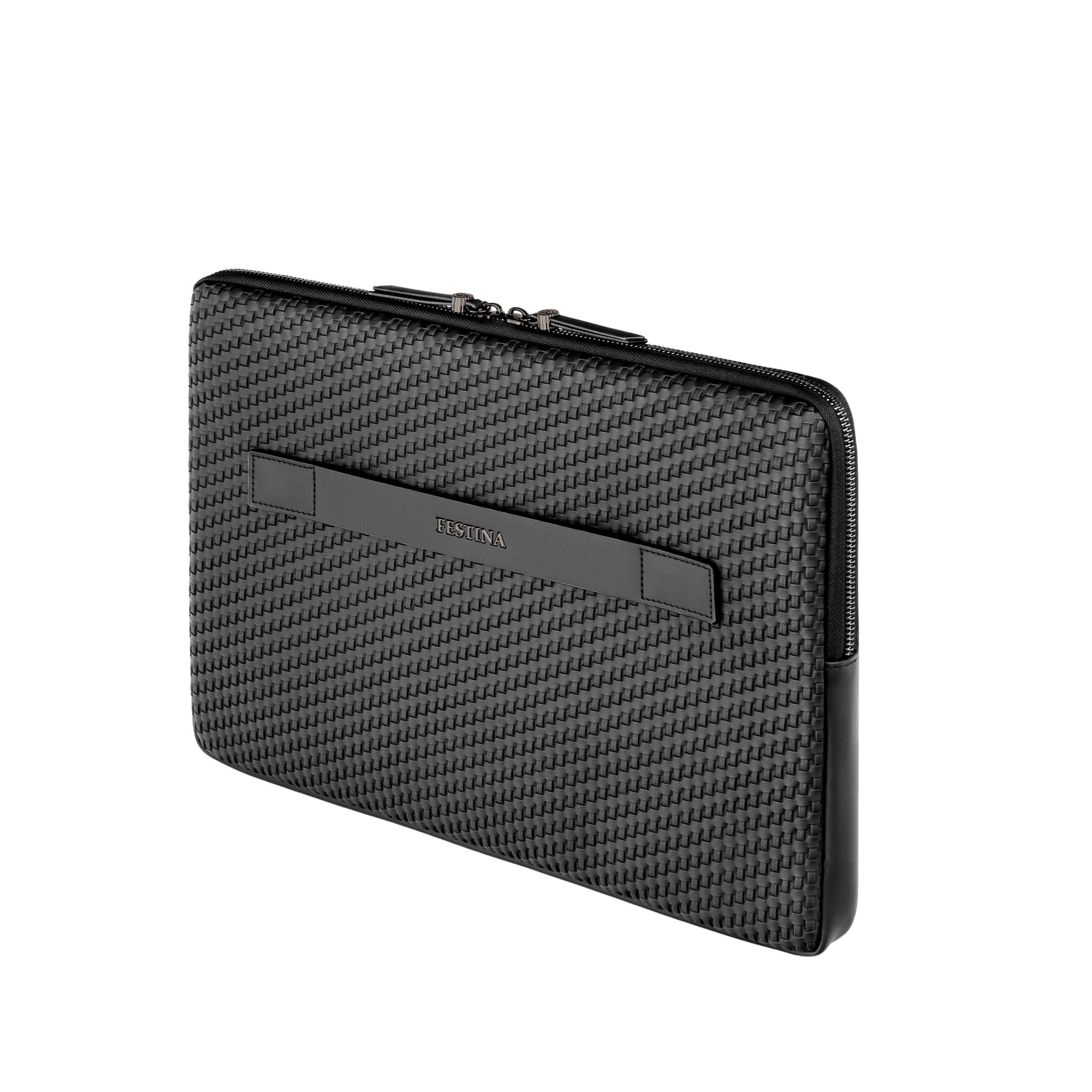 Laptop Sleeve Interlace Black