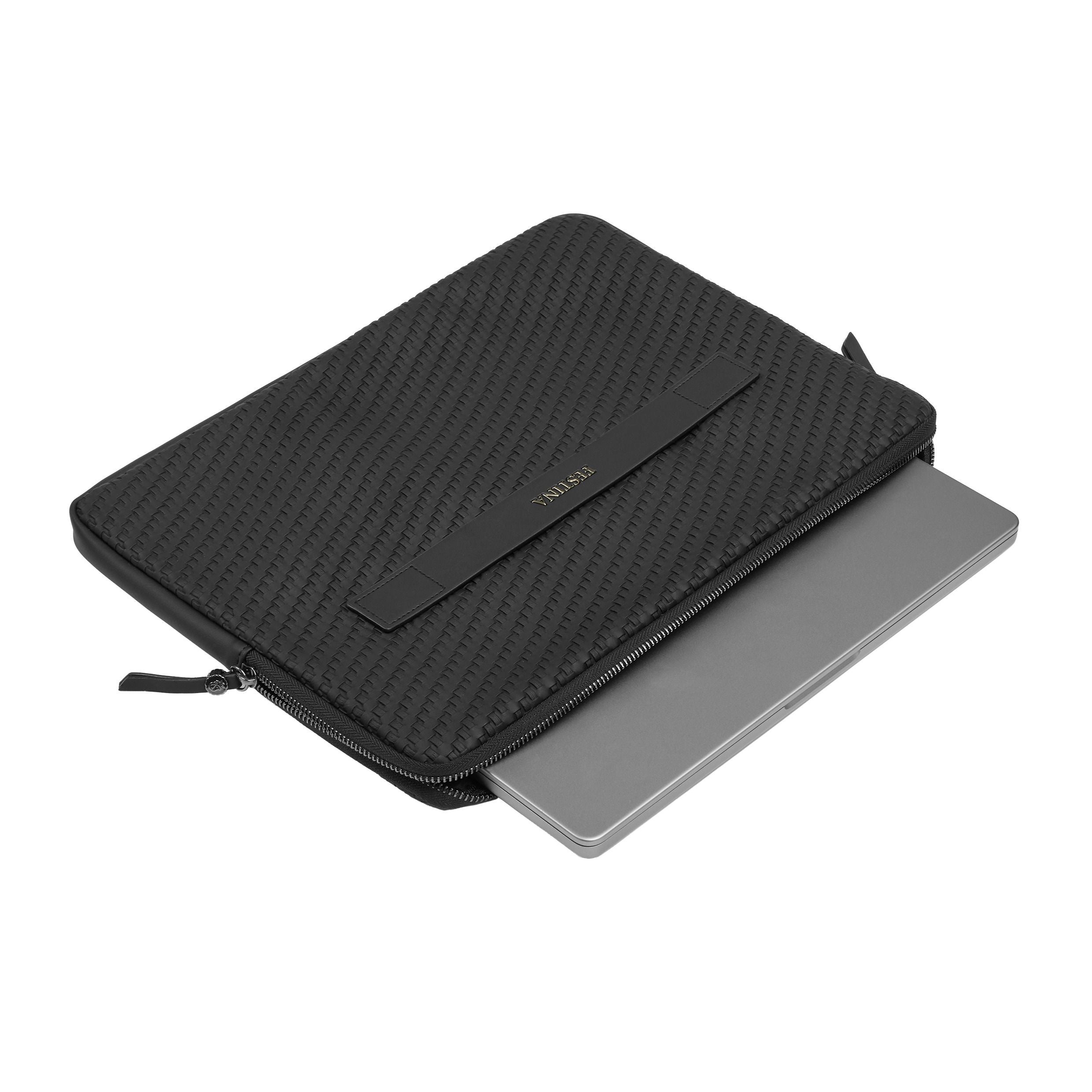 Laptop Sleeve Interlace Black