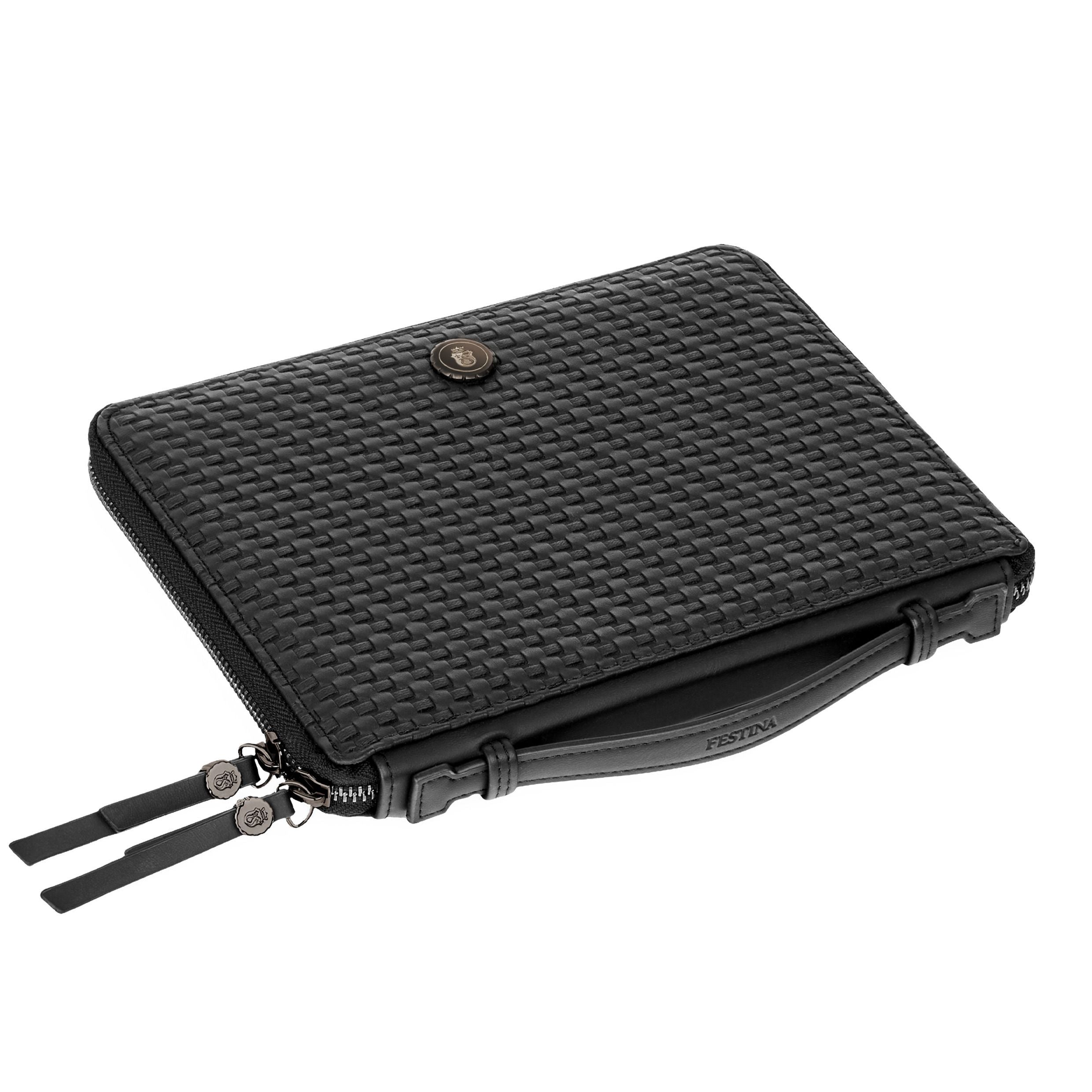 Conference Folder A5 Interlace Black