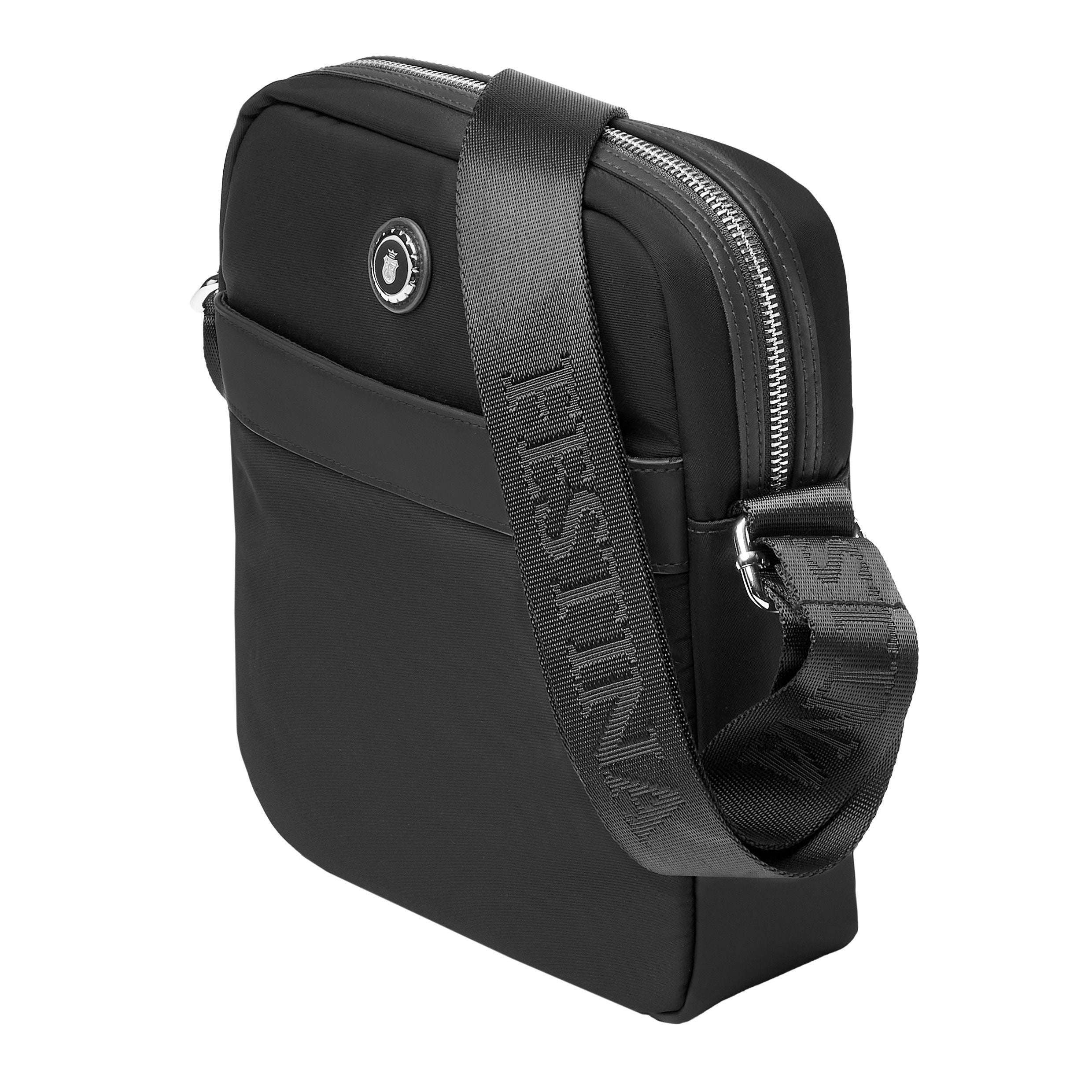 Reporter Bag Button Black