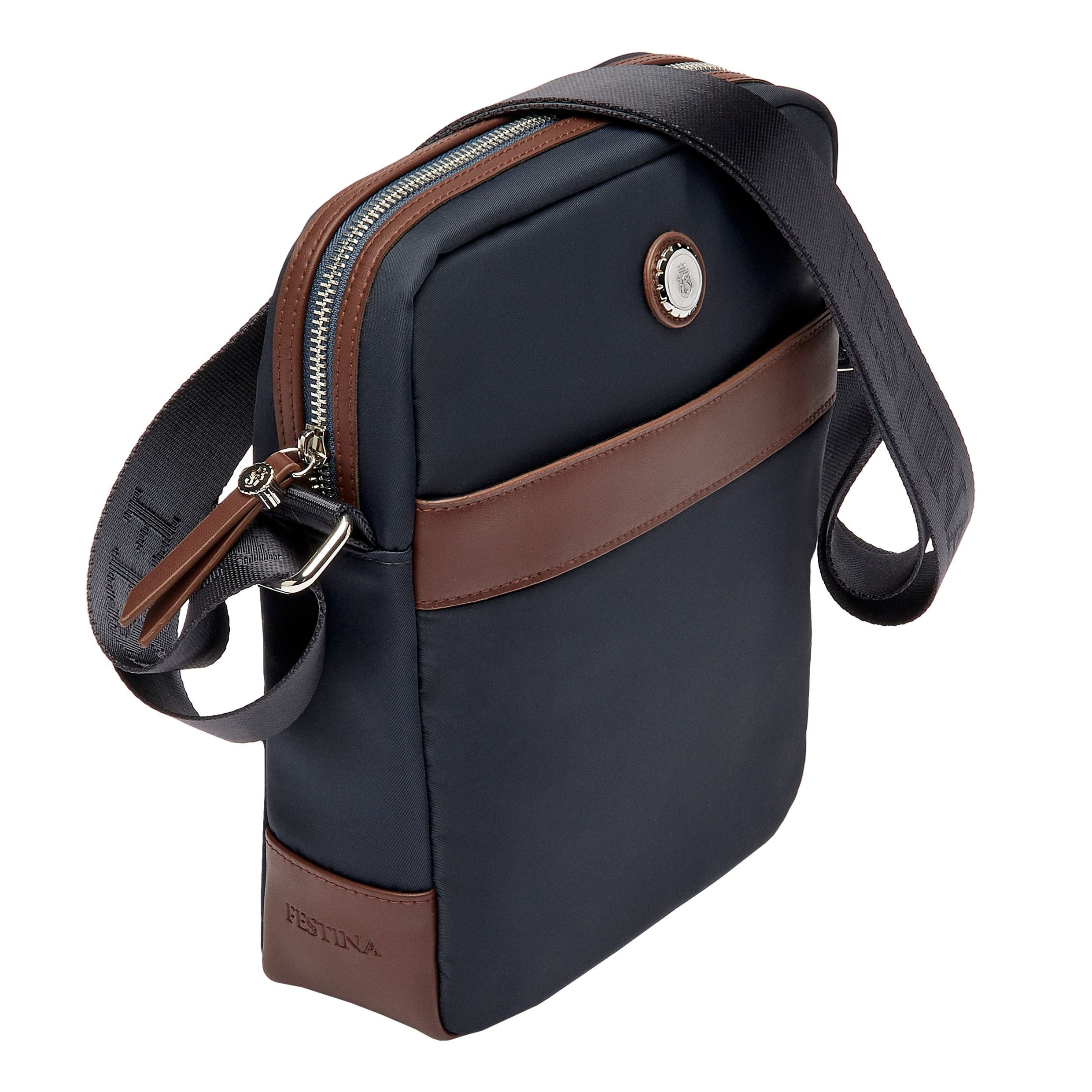 Reporter Bag Button Black