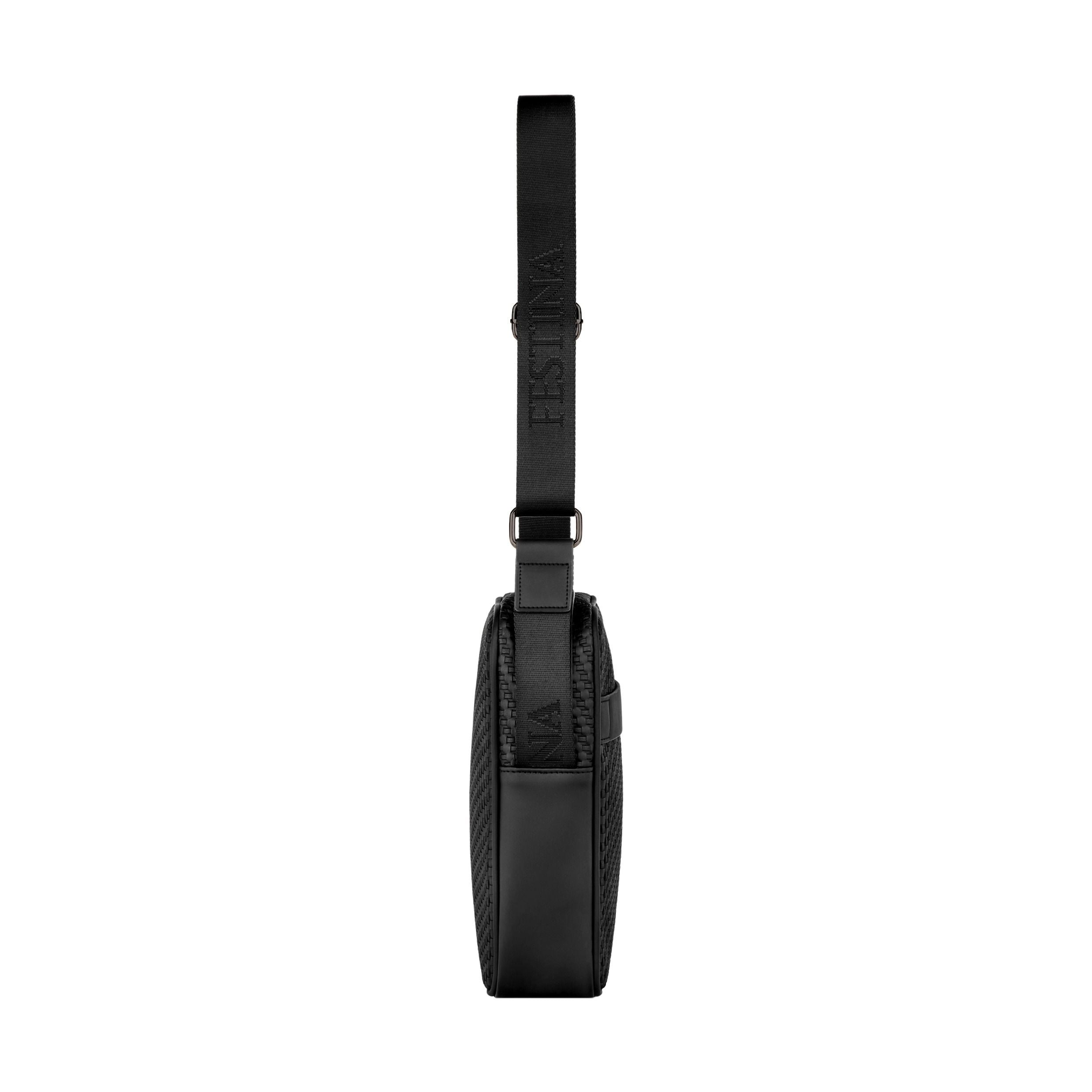 Reporter Bag Interlace Black