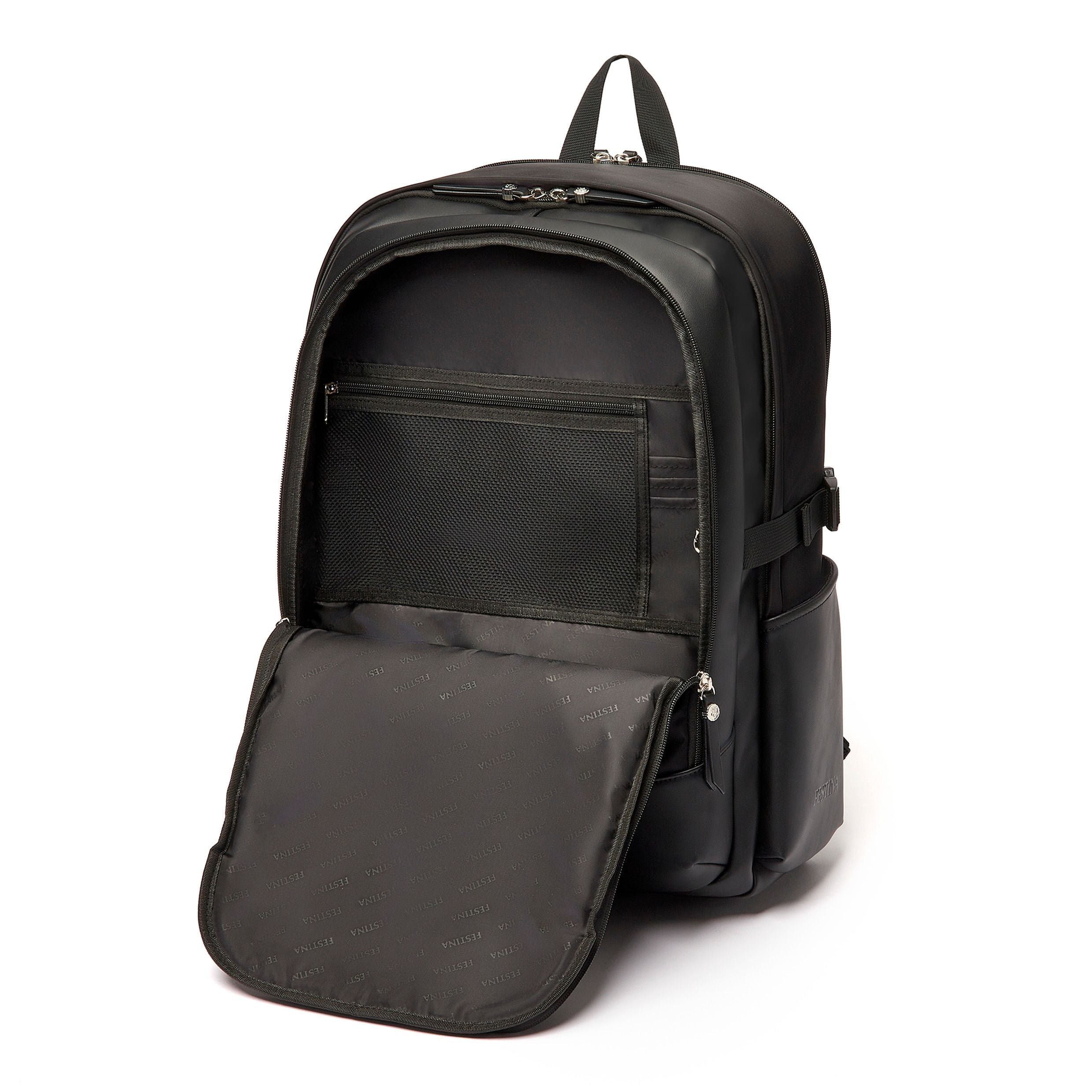 Backpack Weekend Button Black