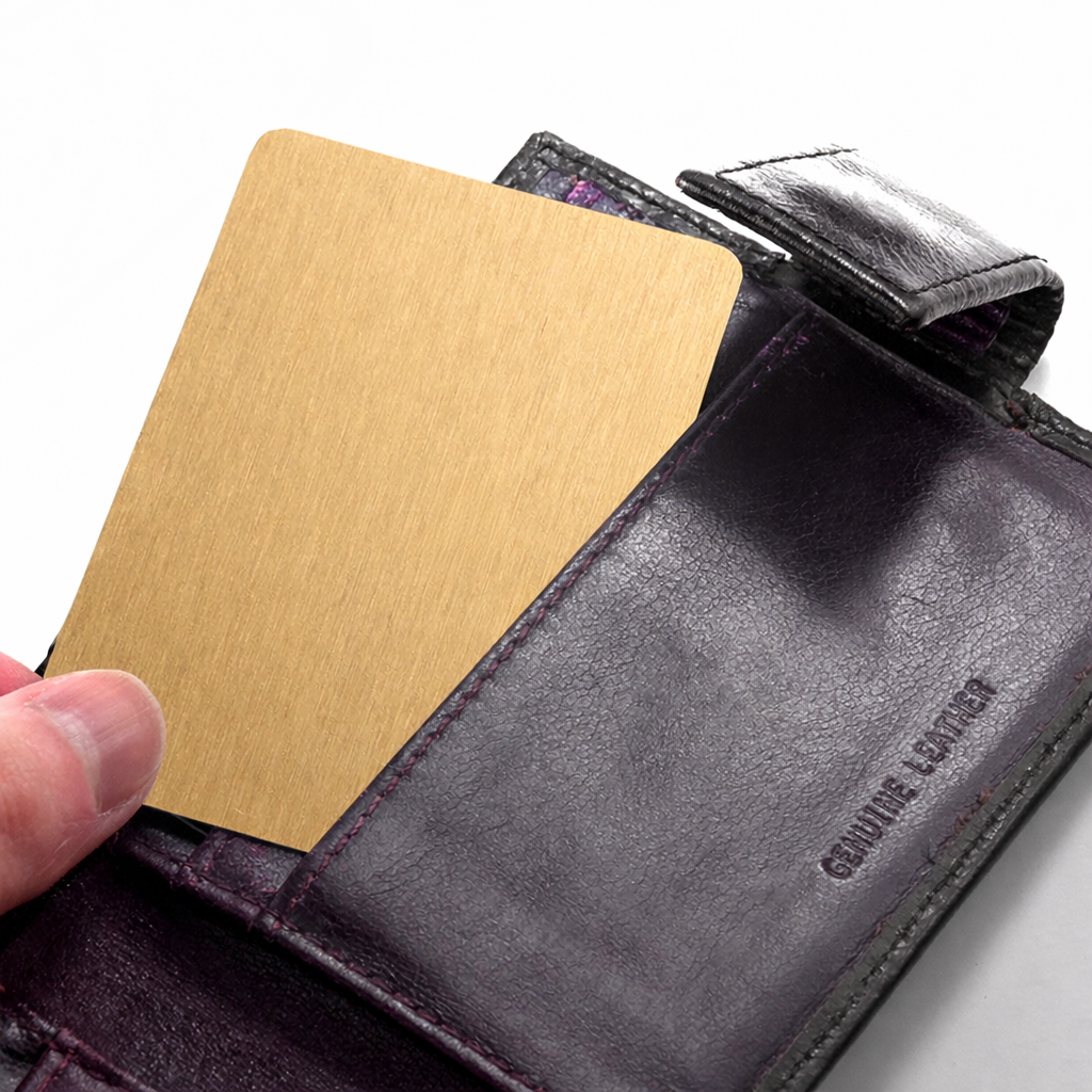Metal Wallet Business Card