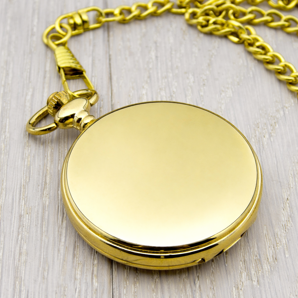 Luxury Plated Pocket Watch