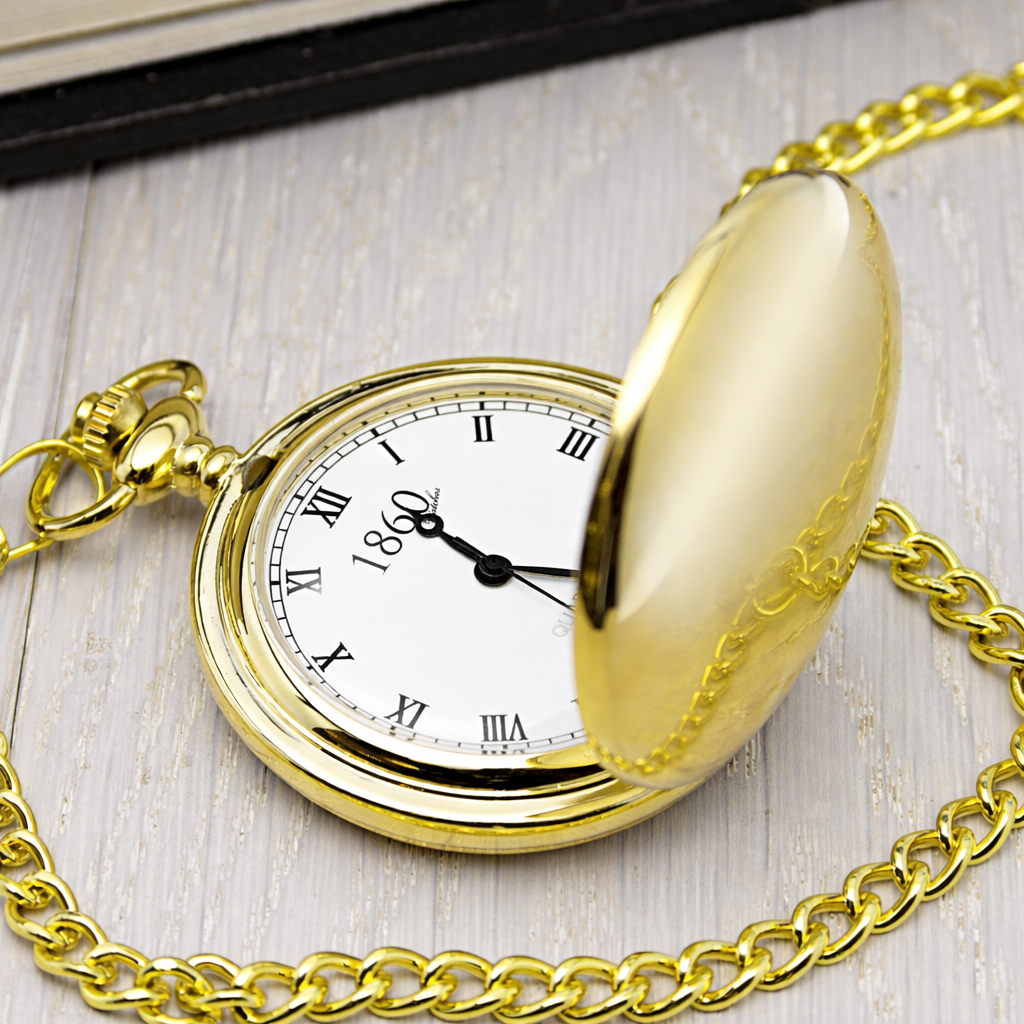 Luxury Plated Pocket Watch