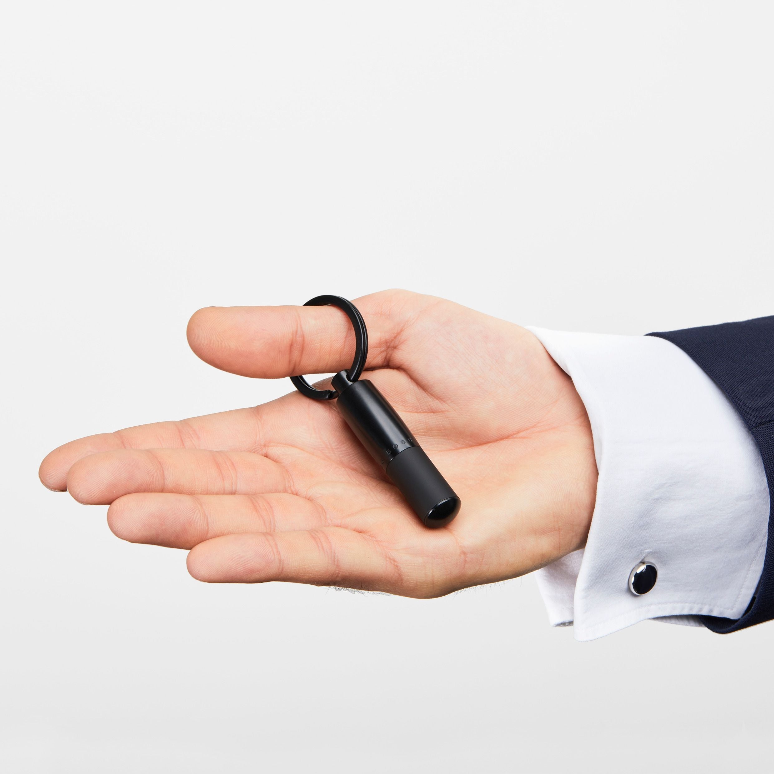Key Ring Gear Matrix Black