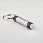 Key Ring Gear Ribs Black