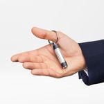 Key Ring Gear Ribs Black