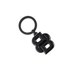 Key Ring Double B Matt Black