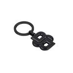 Key Ring Double B Matt Black
