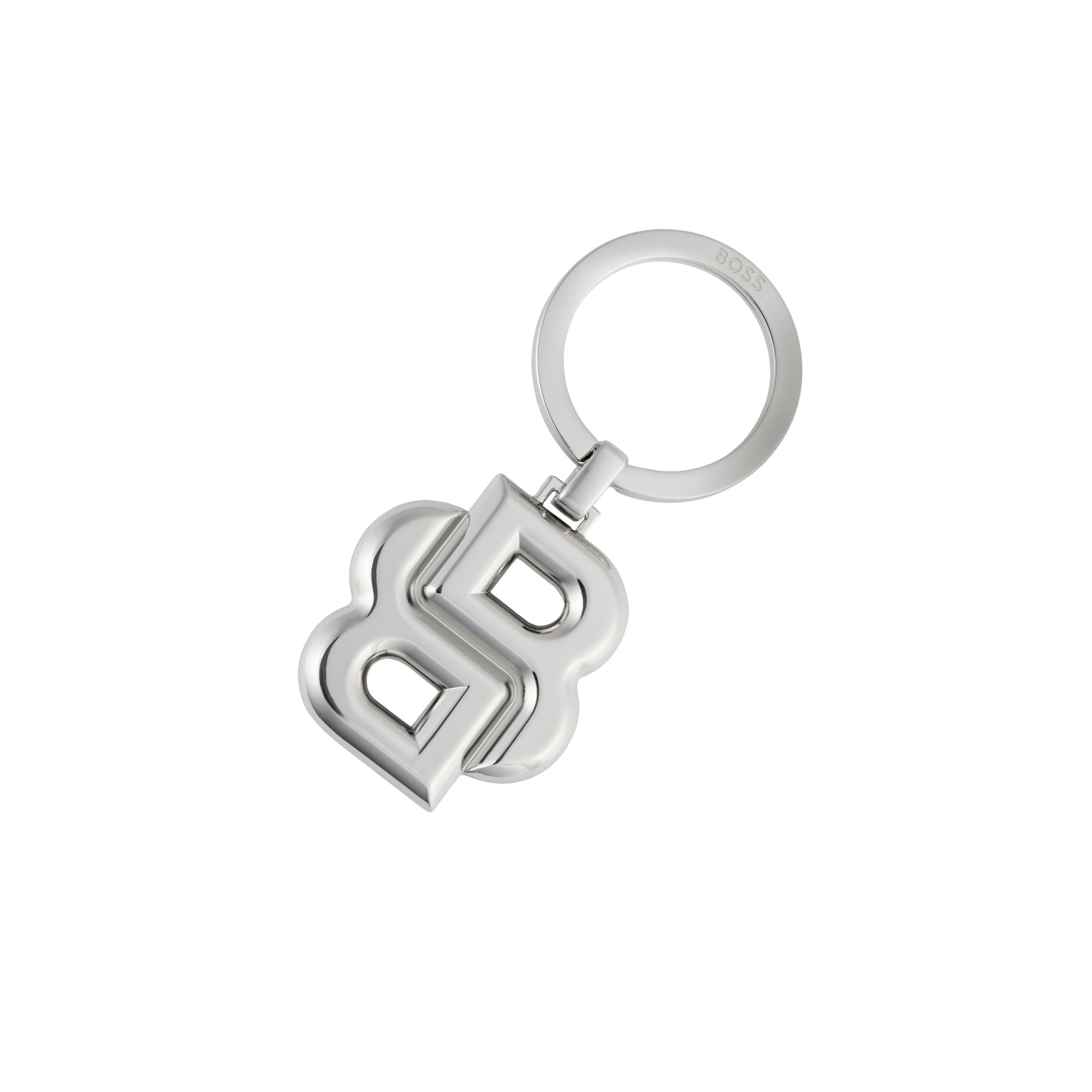 Key Ring Double B Matt Black