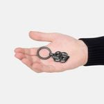 Key Ring Double B Matt Black