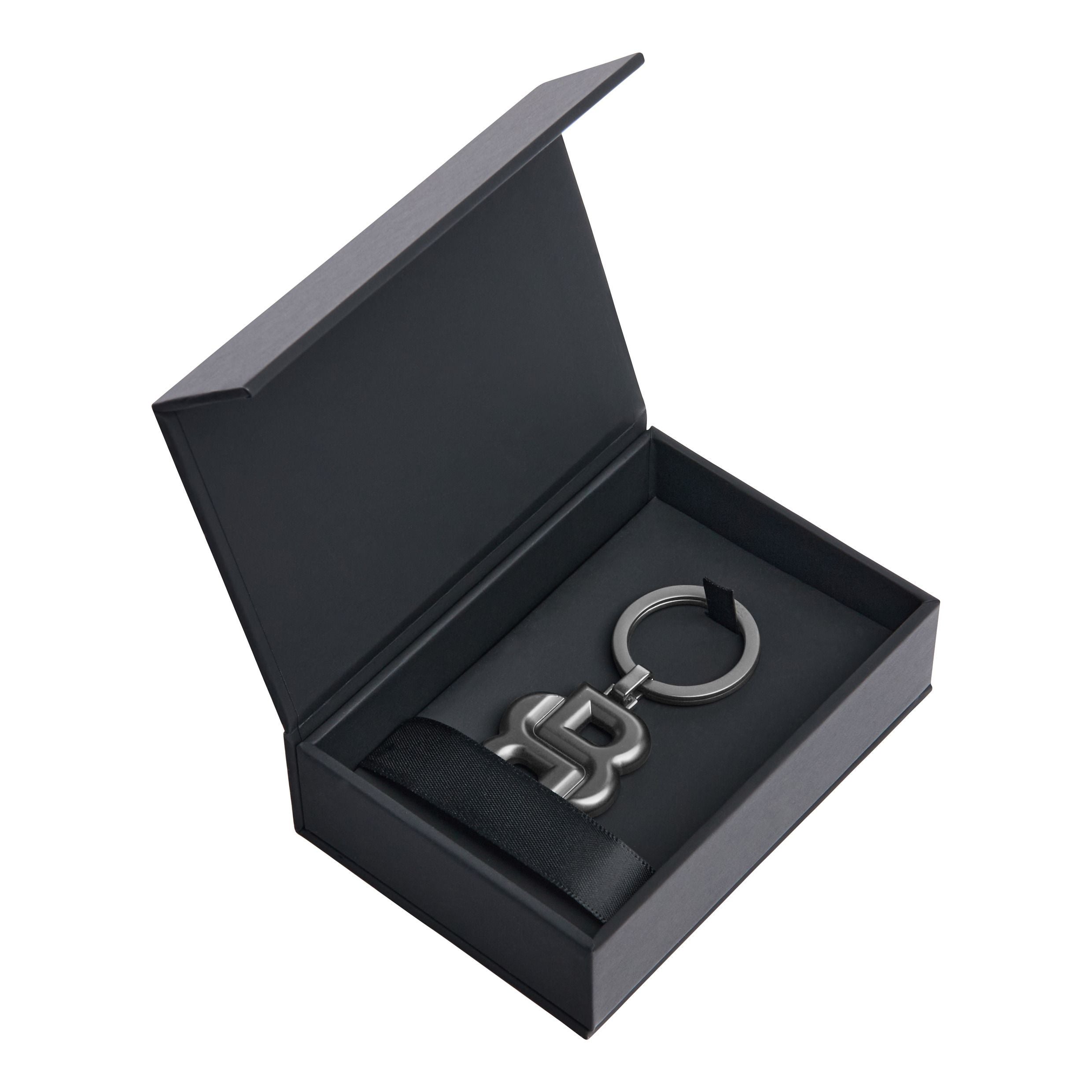 Key Ring Double B Matt Black