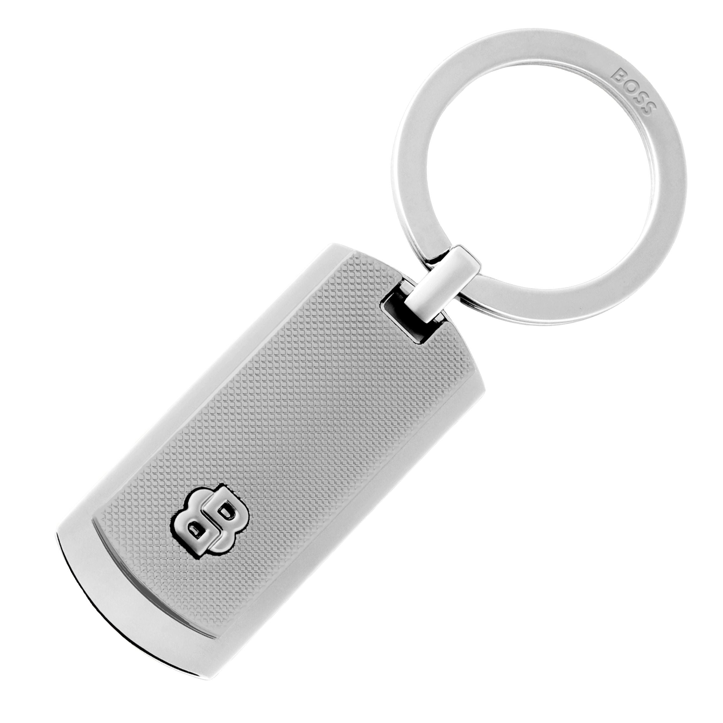 Key Ring Double B Diamond Black