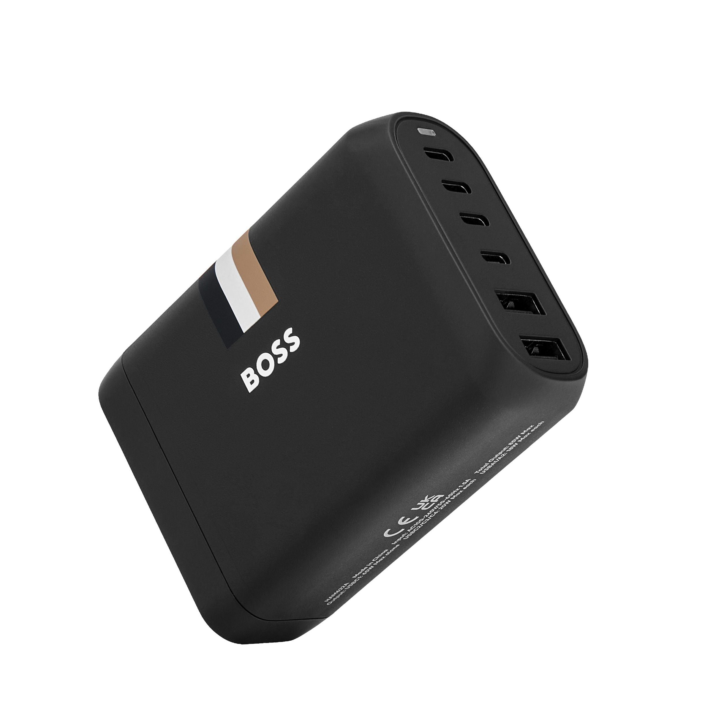 Multi Plug Usb Iconic Black