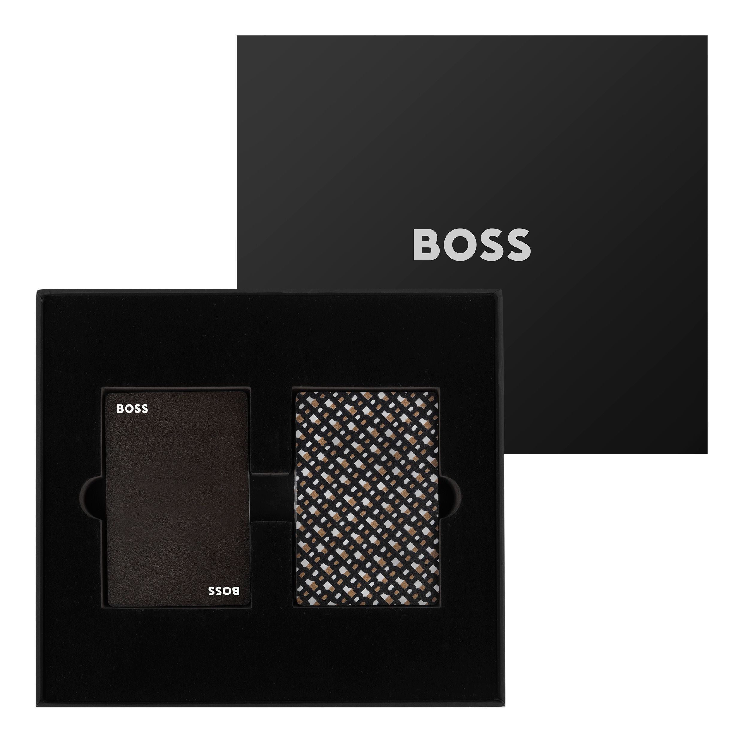 Playing Cards 2 Decks Iconic Black