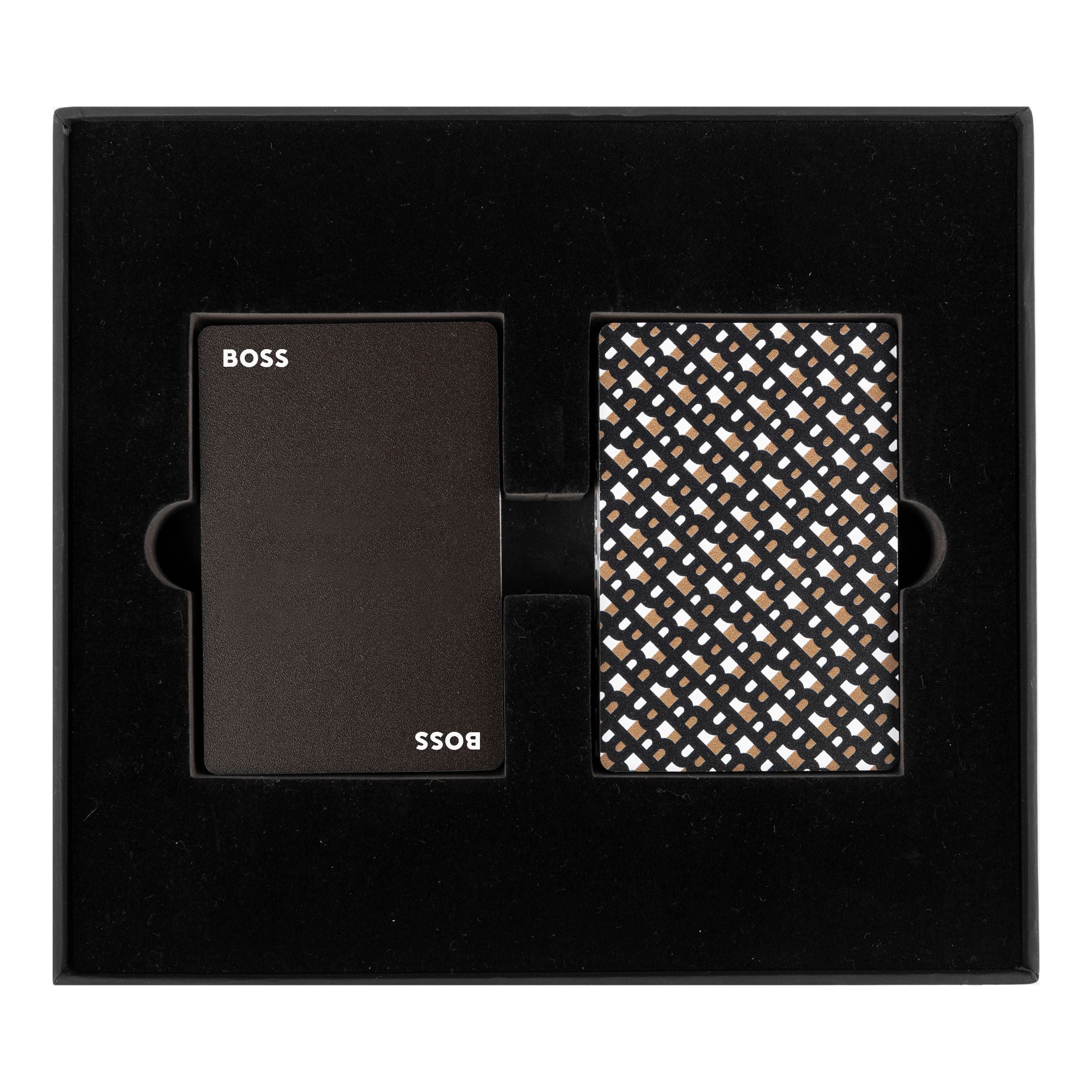 Playing Cards 2 Decks Iconic Black