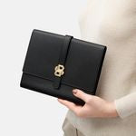Folder A5 Double B Black & Gold