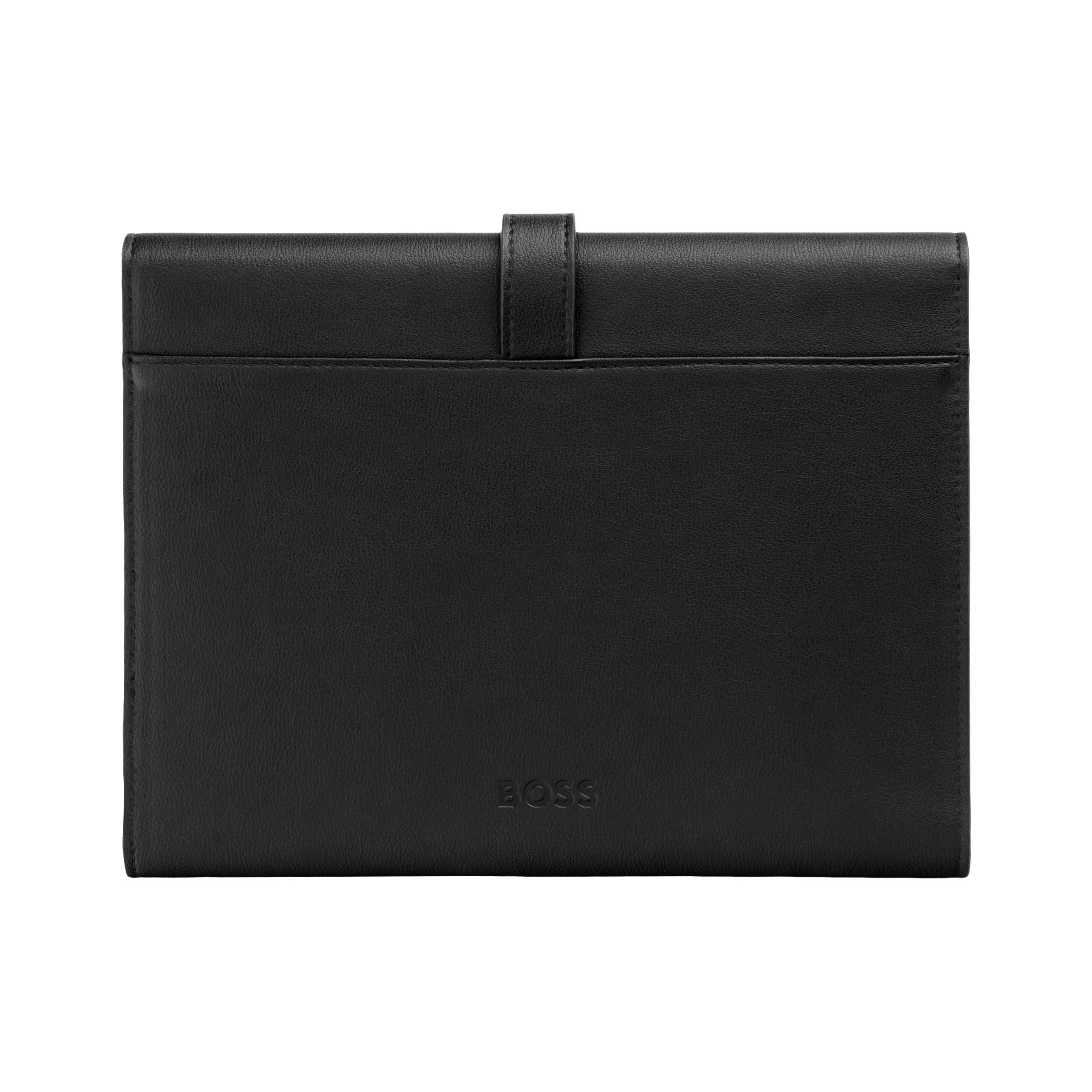Folder A5 Double B Black & Gold