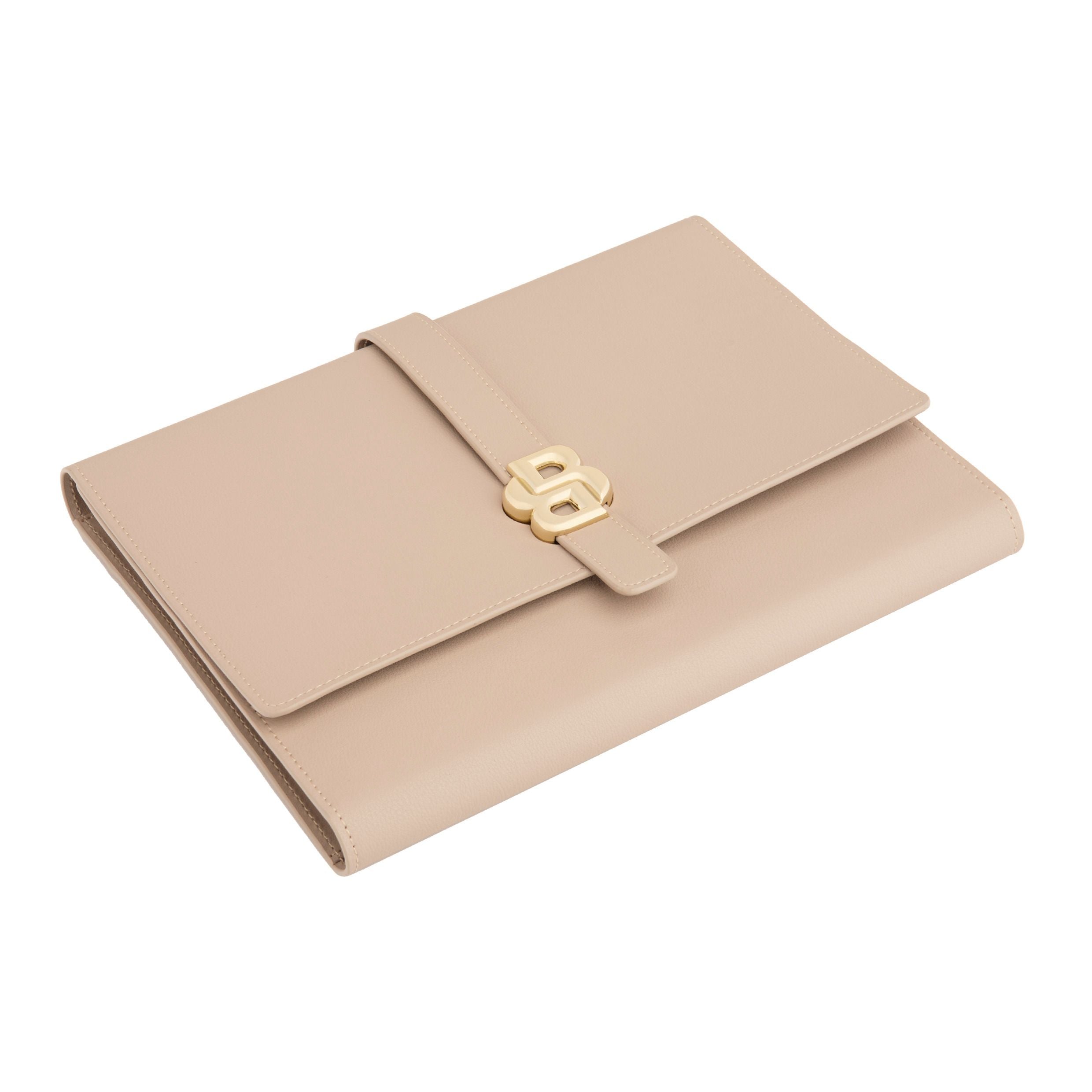 Folder A5 Double B Black & Gold