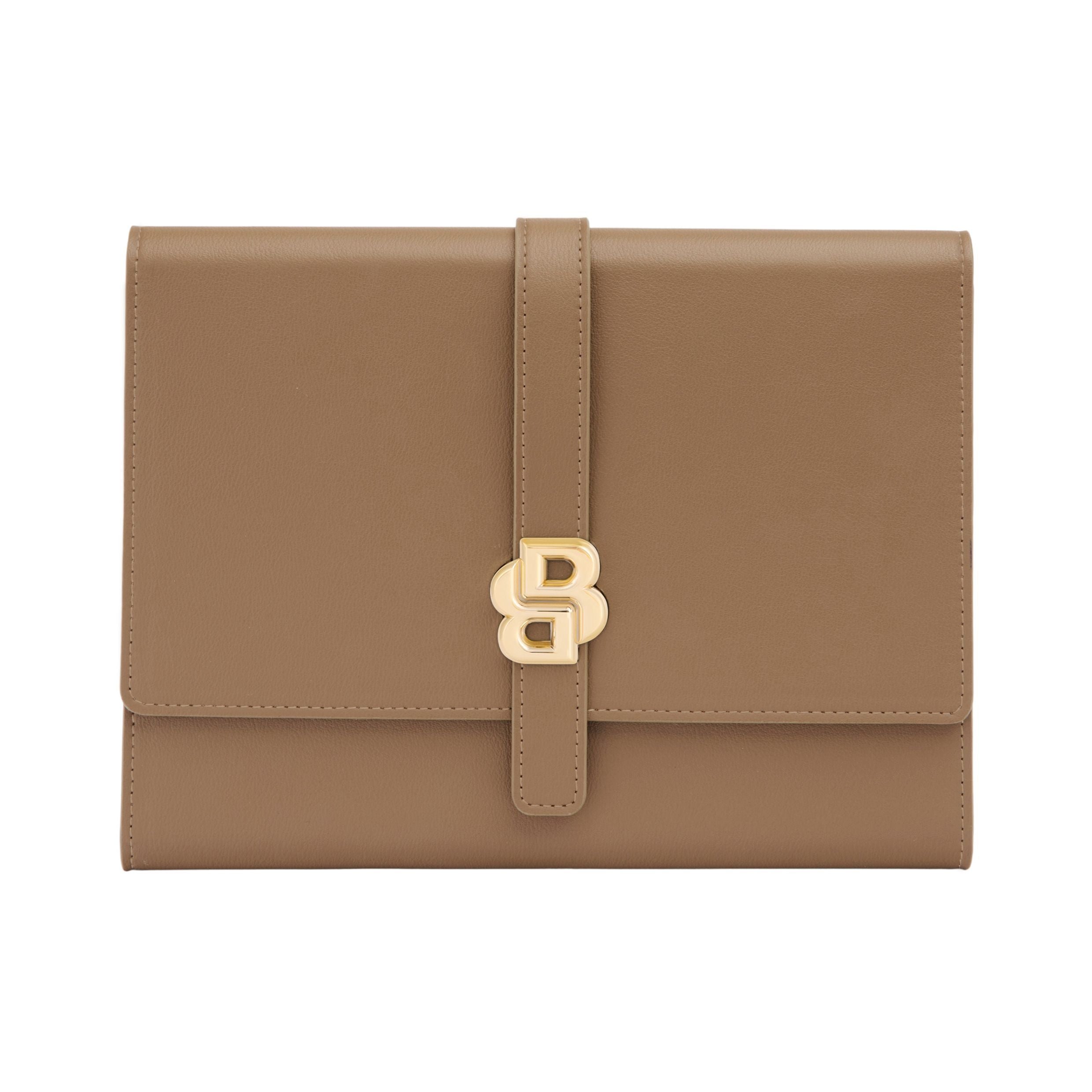 Folder A5 Double B Black & Gold