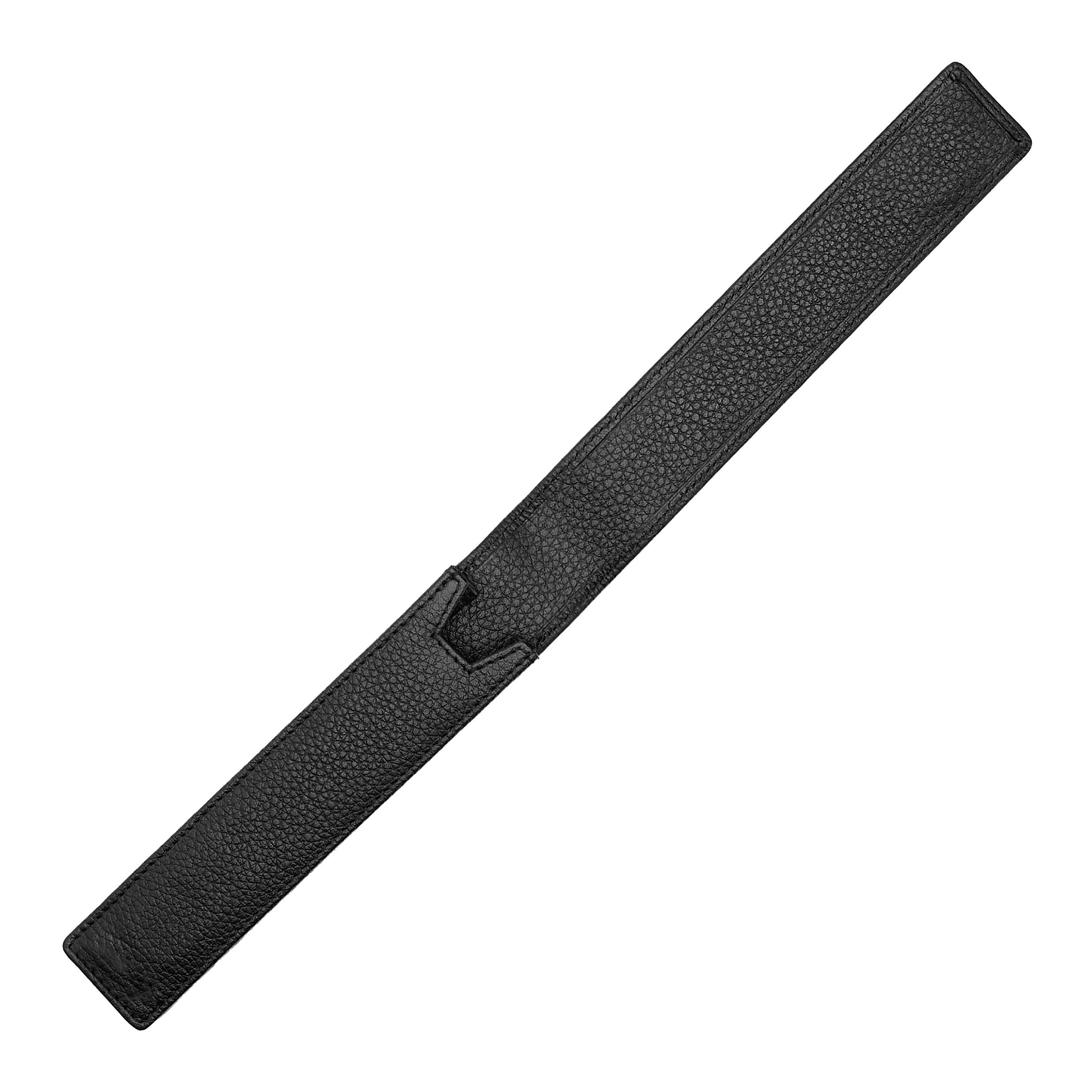 Single Pen Pouch Classic Grained Black