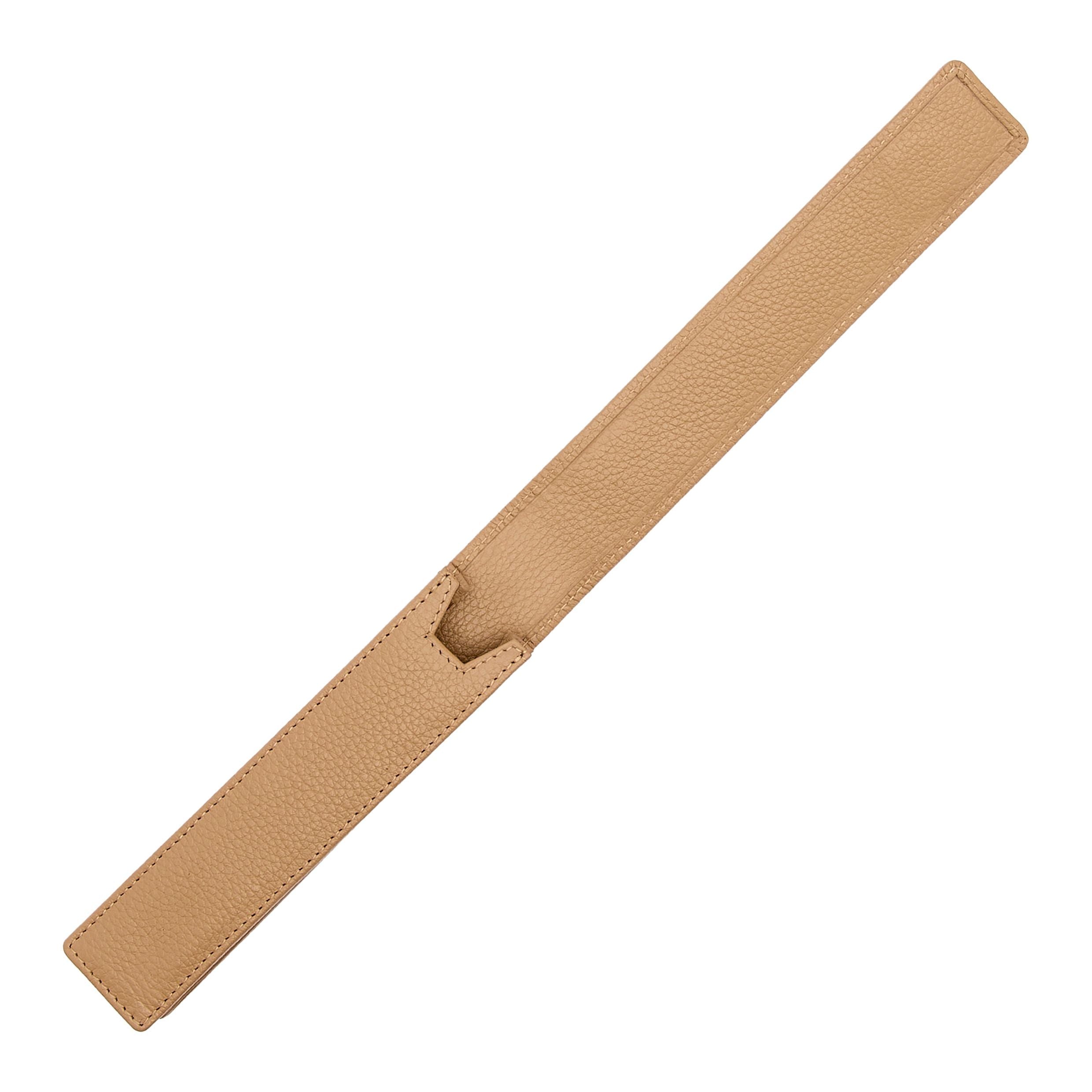 Single Pen Pouch Classic Grained Black