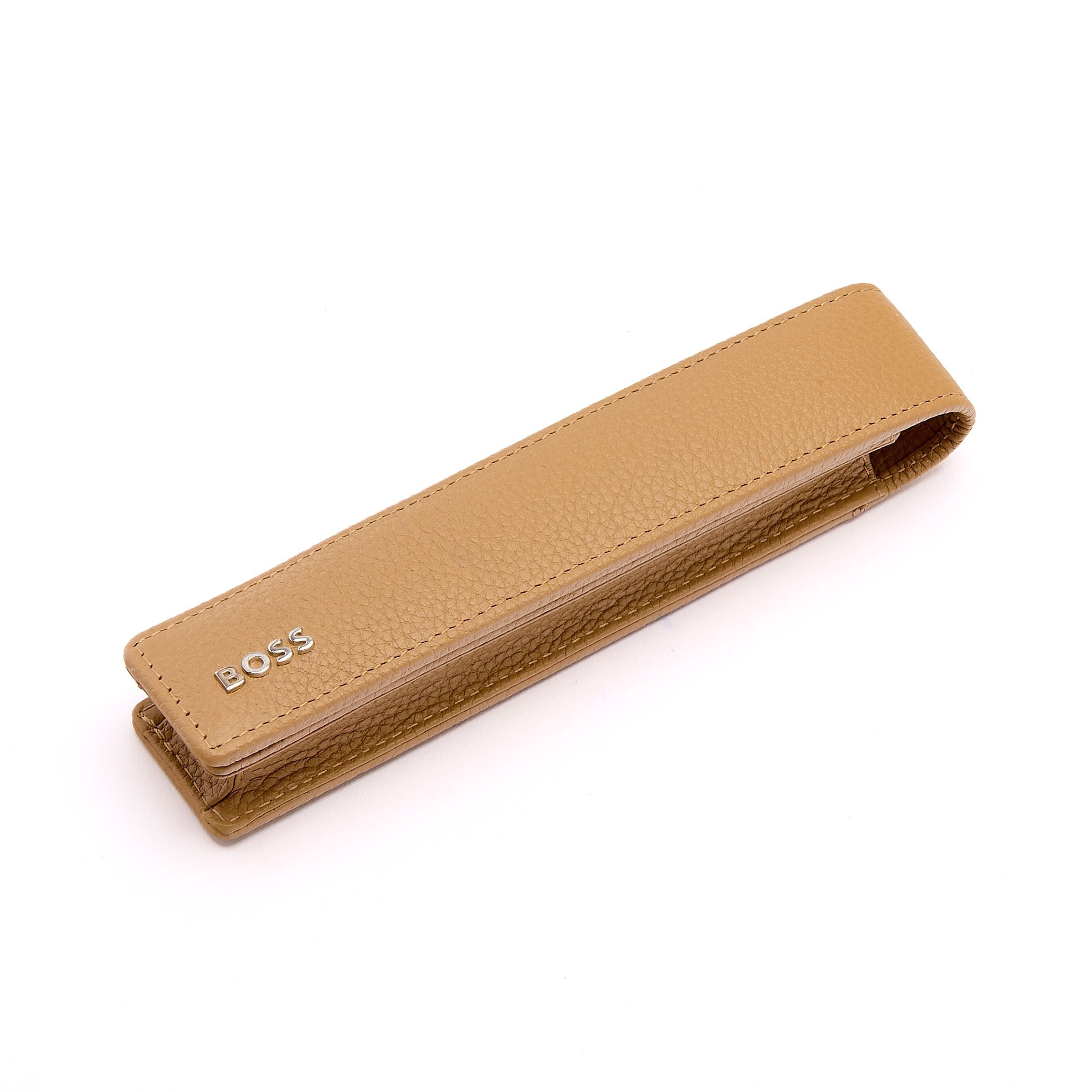 Single Pen Pouch Classic Grained Black