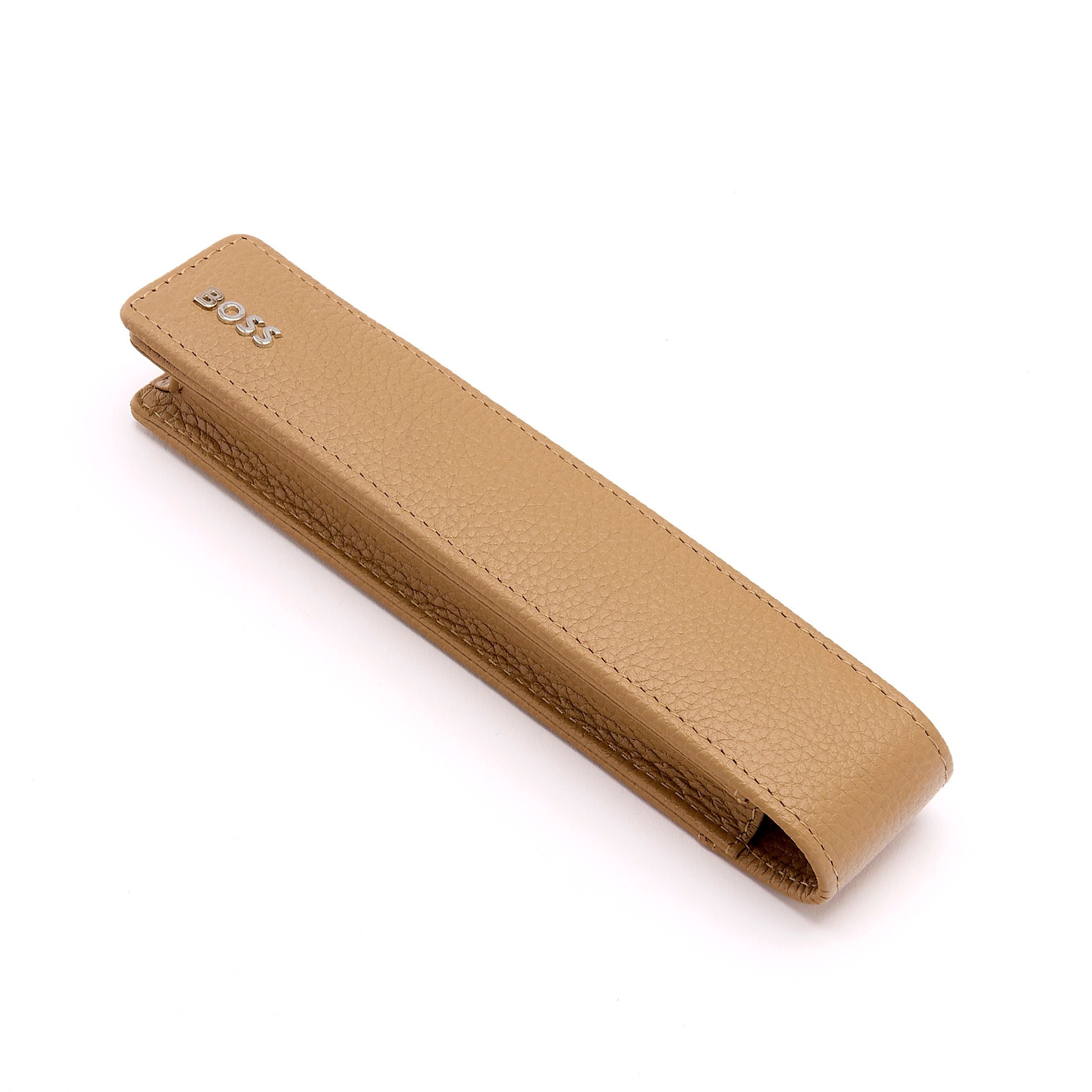 Single Pen Pouch Classic Grained Black