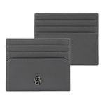 Card Holder Double B Saffiano Black