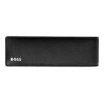 Double Pen Pouch Classic Grained Black