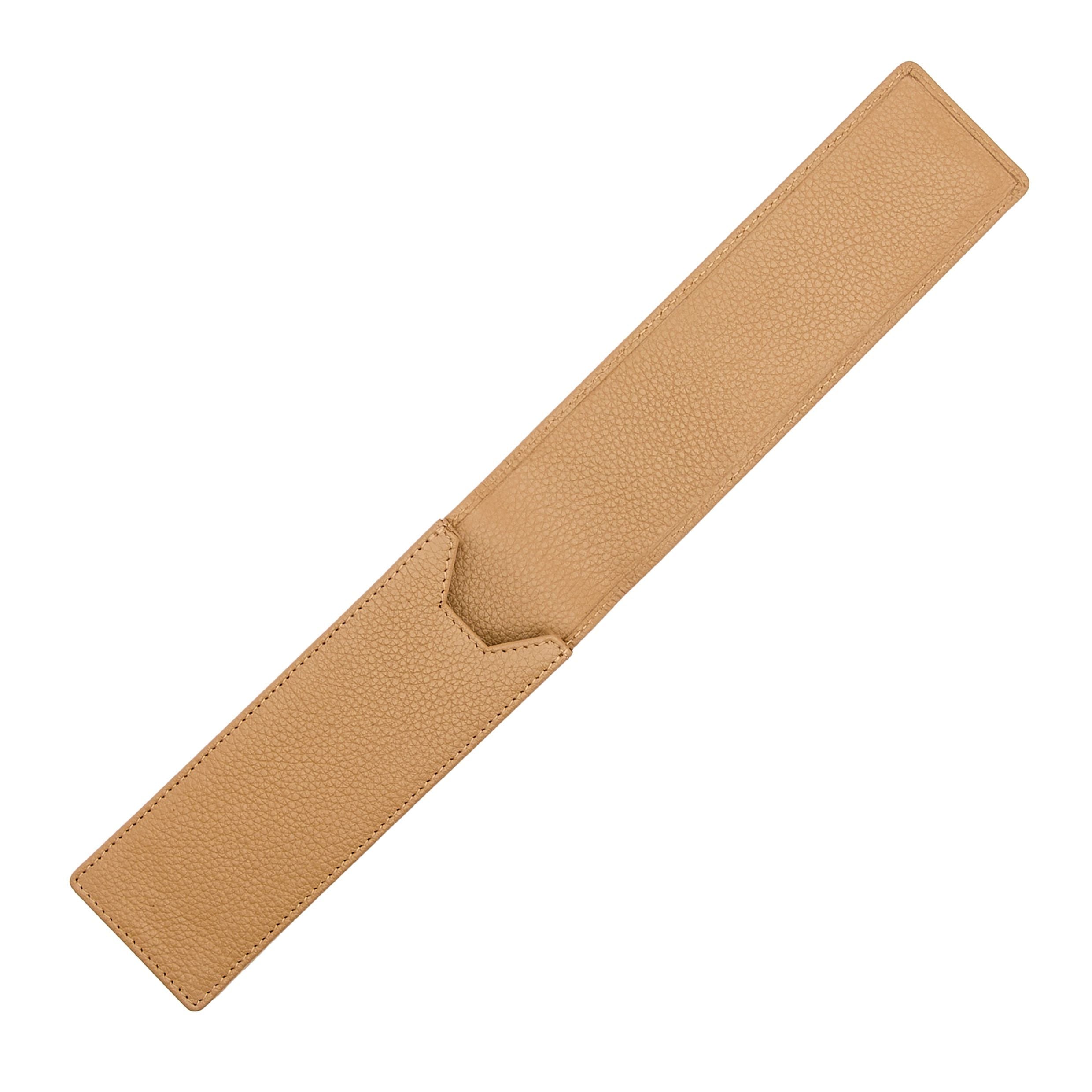 Double Pen Pouch Classic Grained Black