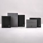 Folding Card Holder Double B Saffiano Black