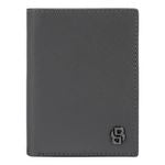 Folding Card Holder Double B Saffiano Black