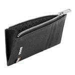 Card Holder Zip Iconic Black