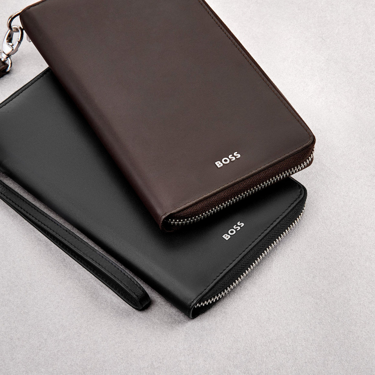 Travel Wallet Classic Smooth Black