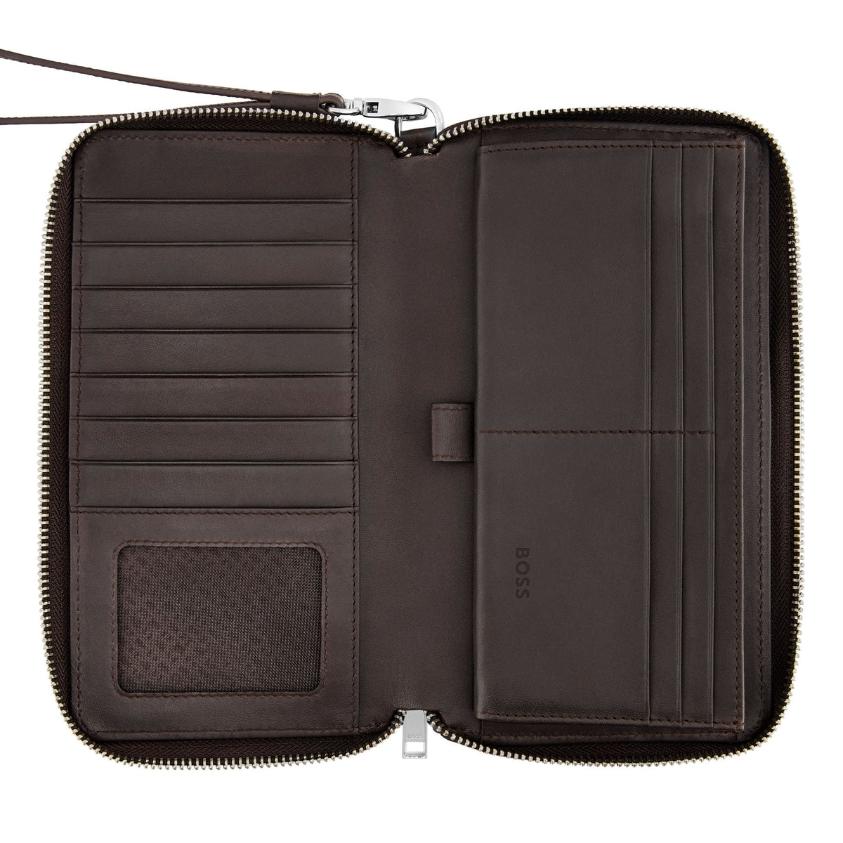 Travel Wallet Classic Smooth Black
