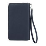 Travel Wallet Classic Grained Black