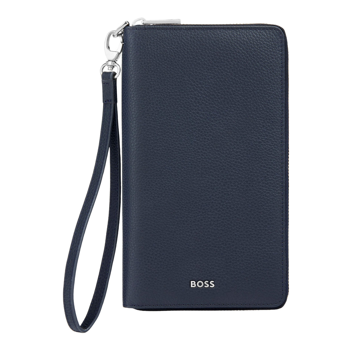 Travel Wallet Classic Grained Black