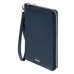 Travel Wallet Classic Grained Black
