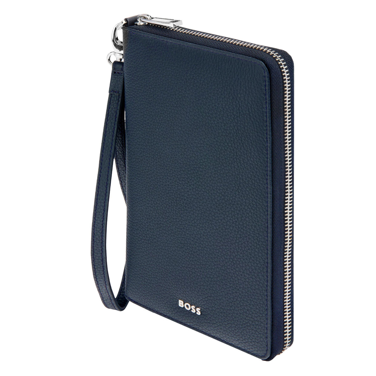 Travel Wallet Classic Grained Black