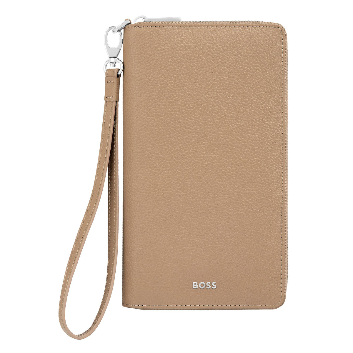Travel Wallet Classic Grained Black