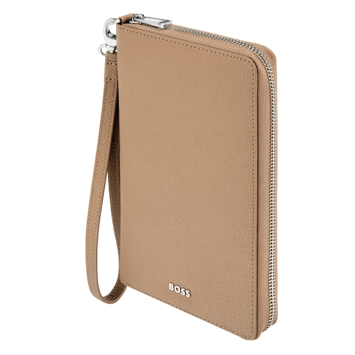 Travel Wallet Classic Grained Black
