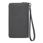 Travel Wallet Double B Saffiano Black