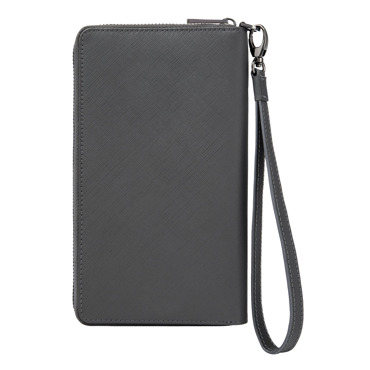 Travel Wallet Double B Saffiano Black