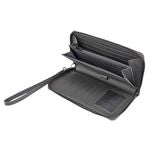 Travel Wallet Double B Saffiano Black